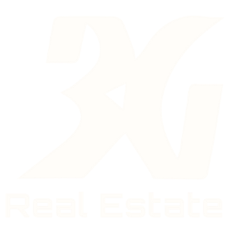 3G real estate white logo